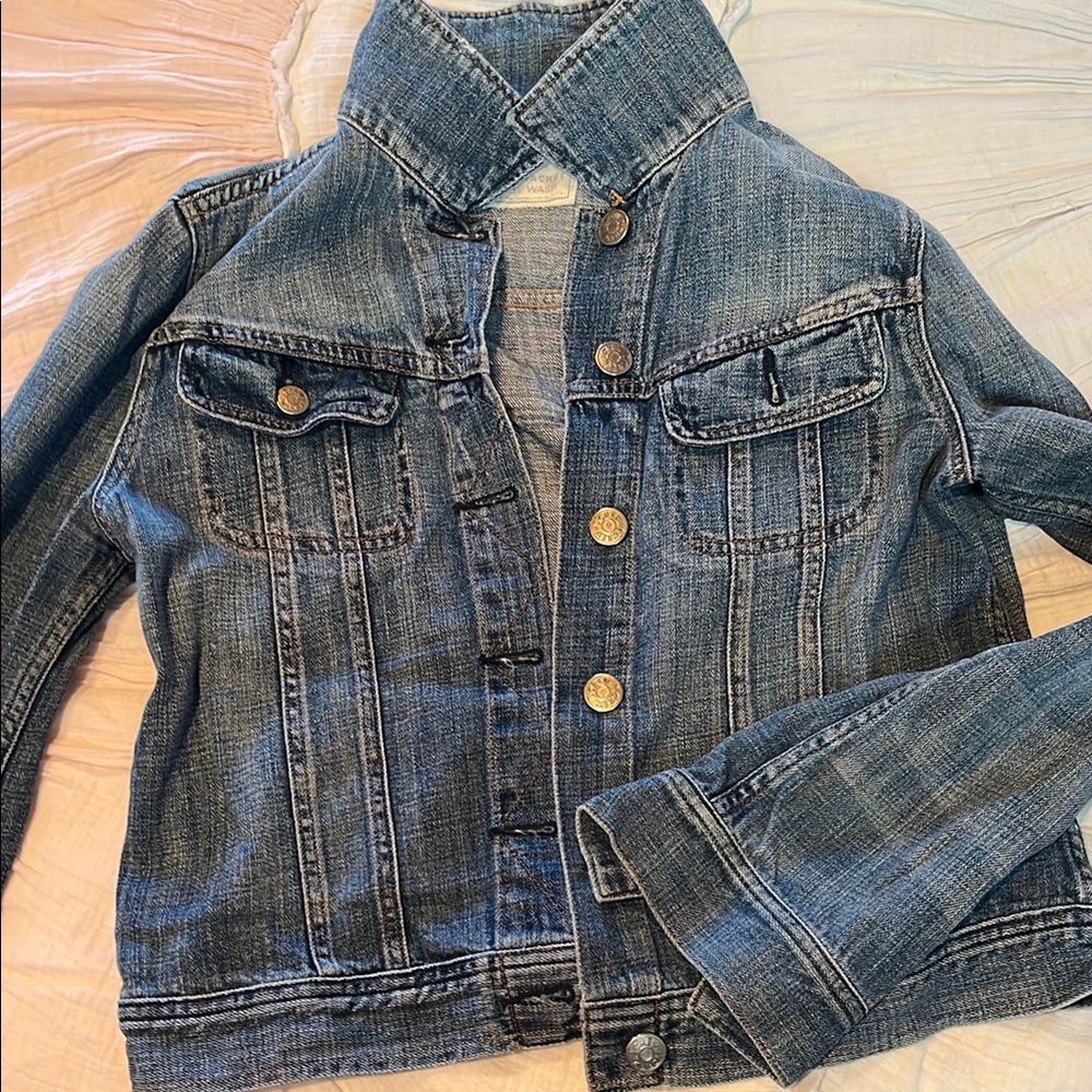 J. Crew Blue Jean Jacket Classic Denim Style